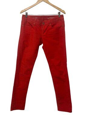 Gap 1969 Red Corduroy Pants | Skinny Fit